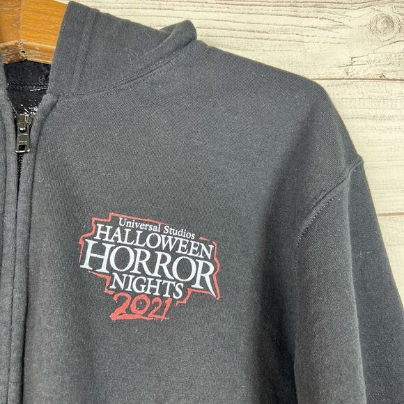 Universal Studios Unisex Sweatshirt Size XS Black Halloween Horror Nights 2021 - Picture 5 of 10